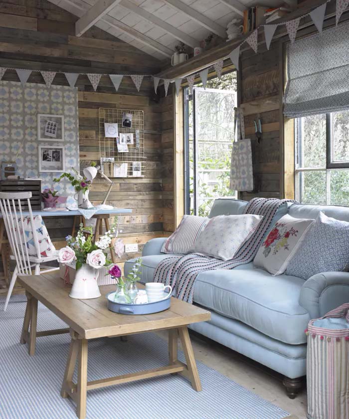 Turn a Garden Room Into a She Shed