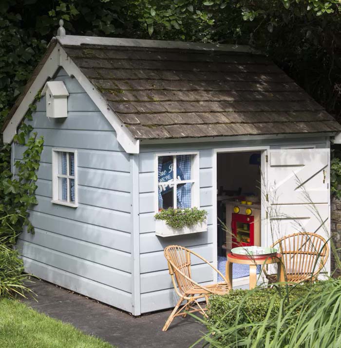 A Cottage Style Garden Playhouse