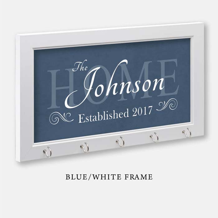 Elegant Personalized Key Rack