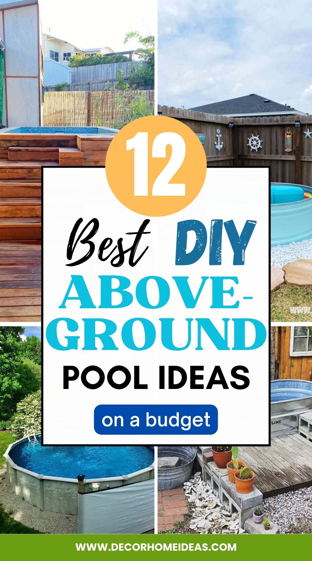 Above Ground Pool Ideas On a Budget DIY