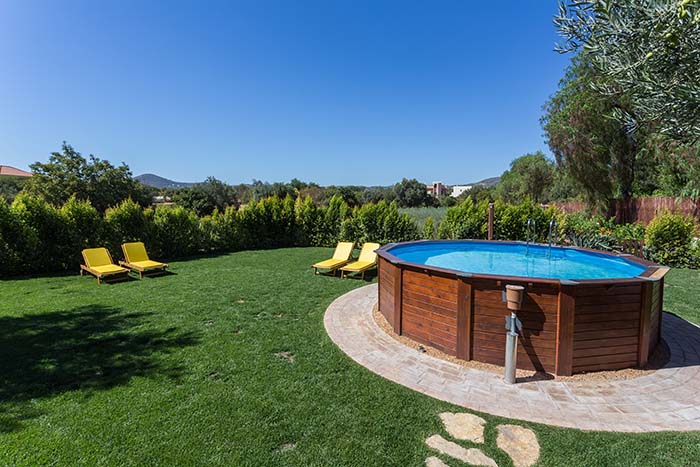 Above Ground Pool On Concrete Pads