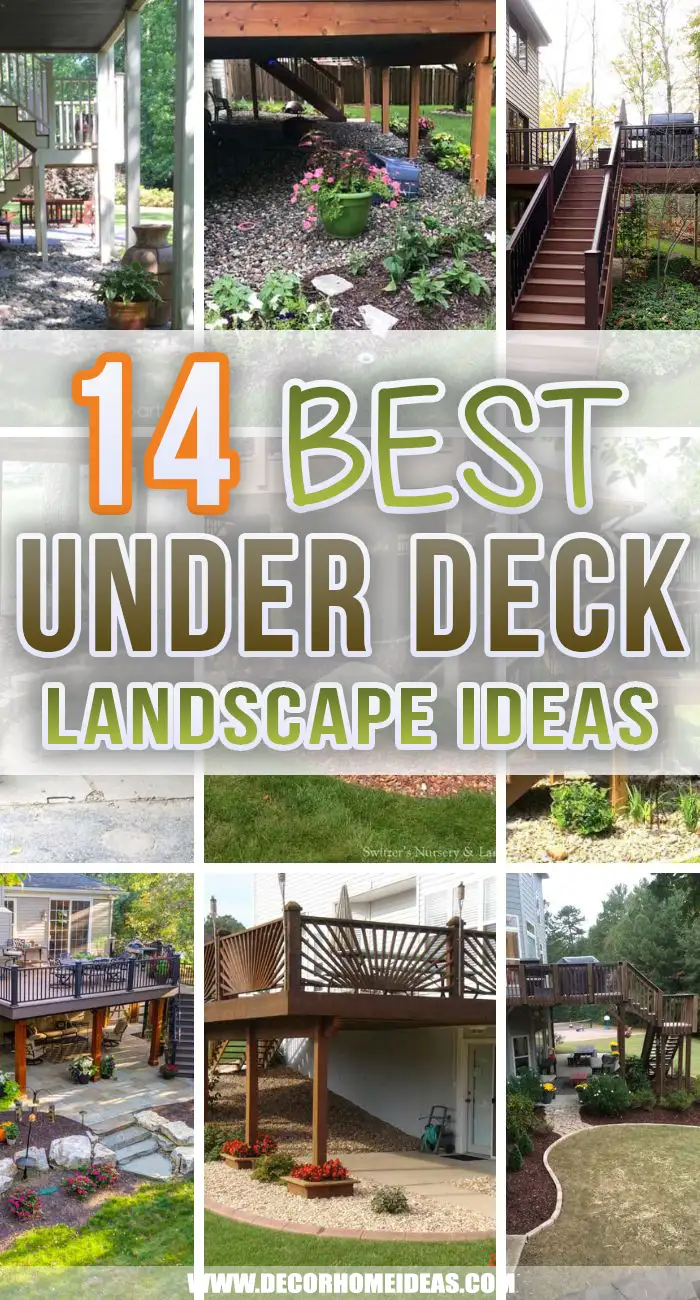 Best Under Deck Landscape Ideas