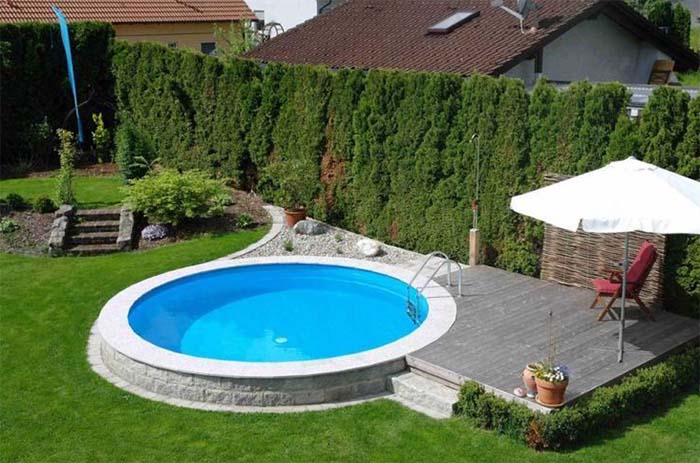 Inexpensive Above Ground Pool Idea