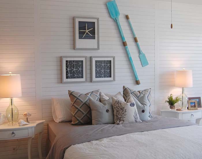Two Sizes Of Oars Into Your Bedroom