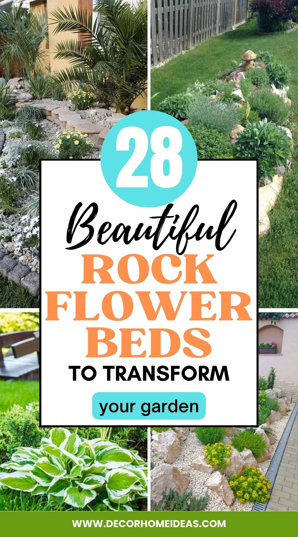 Rock Flower Beds