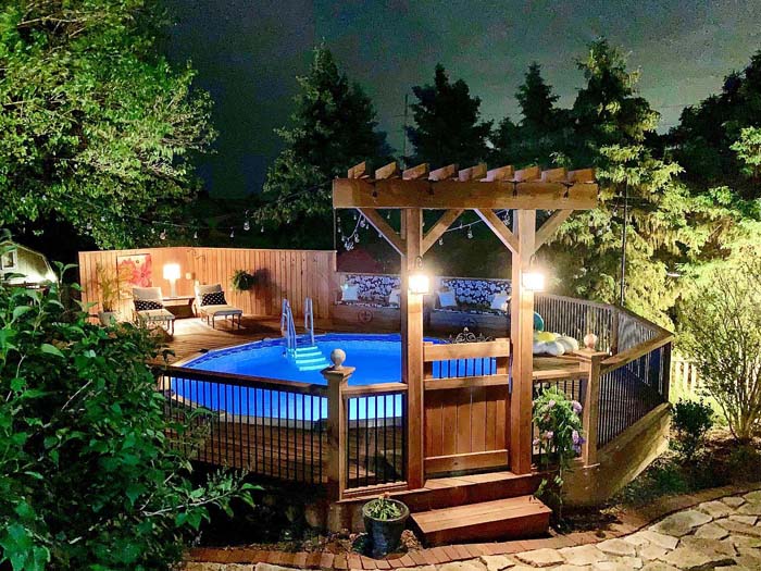 Add Lights To Your Pool