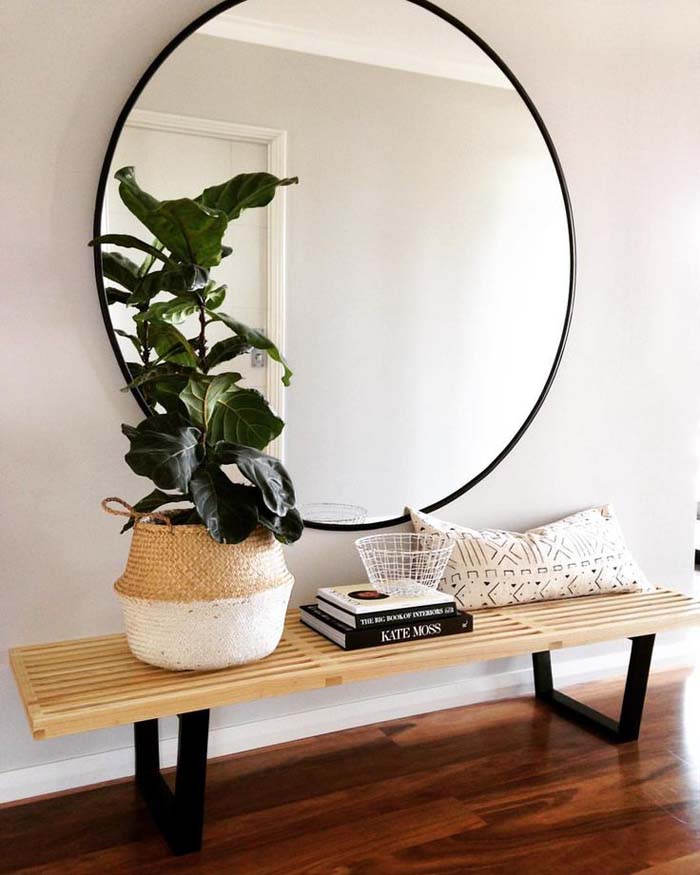 Oversized Modern Mirror