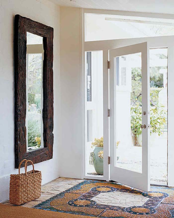 Indonesian-inspired Entryway