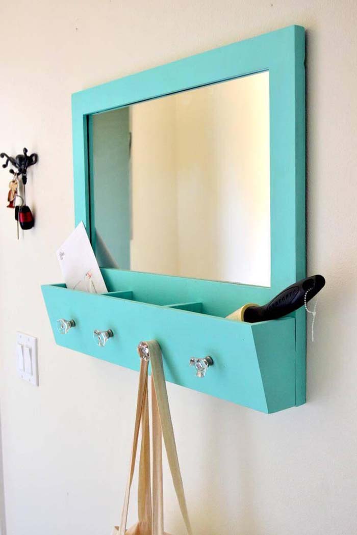 Key Holder With Mirror