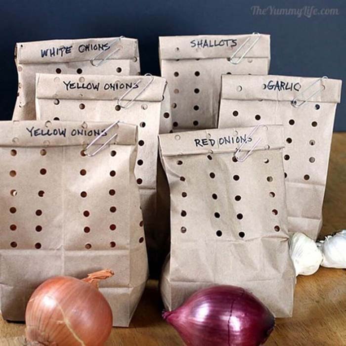 Simple And Affordable Storage In Paper Bags