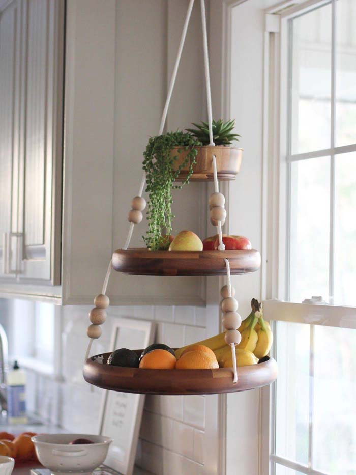 Hanging Tiered Storage Unit