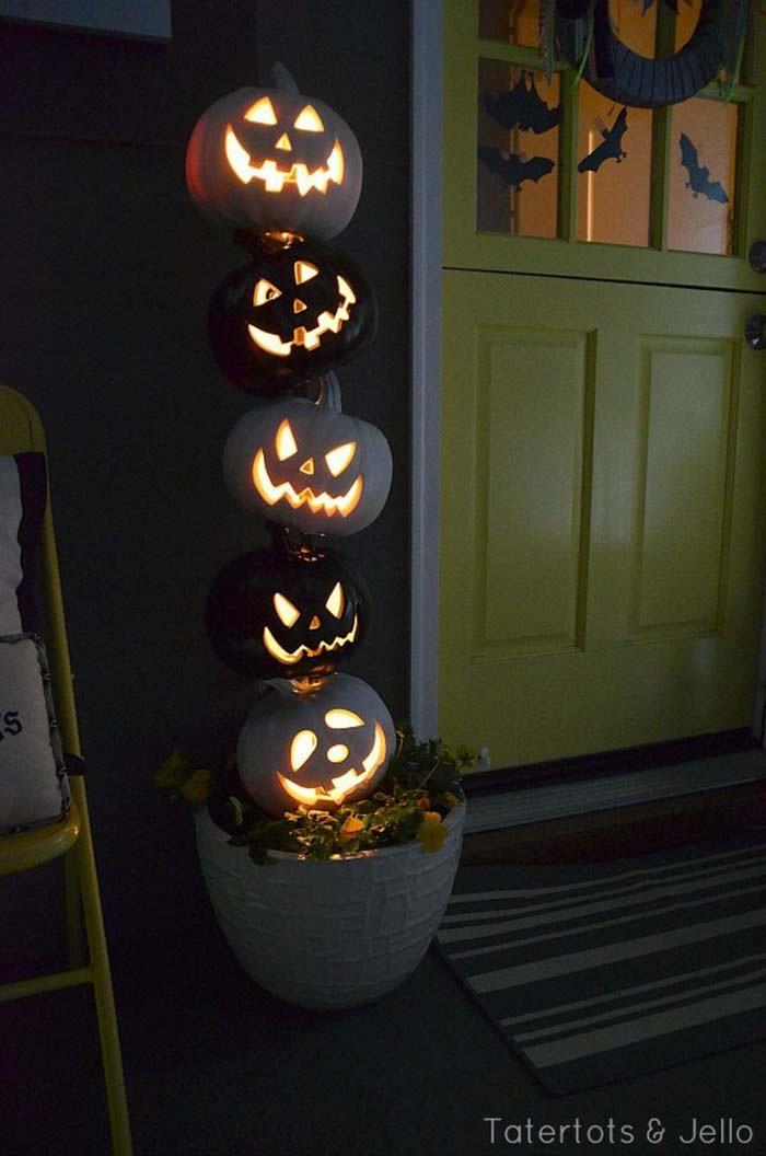 Jack-o Lantern Topiary