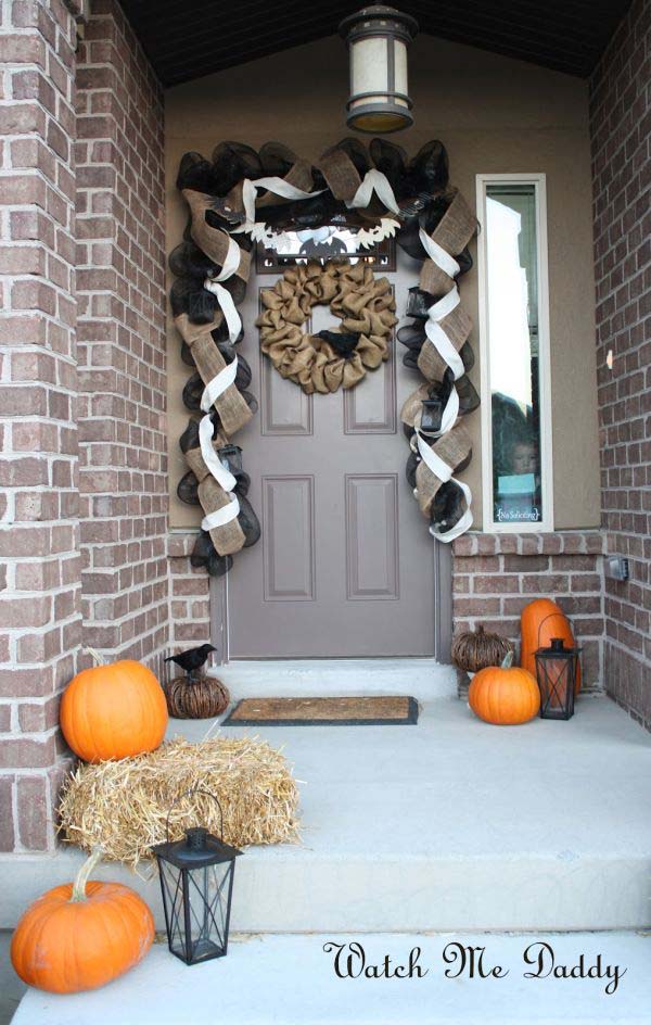 Burlap Garland And Wreath