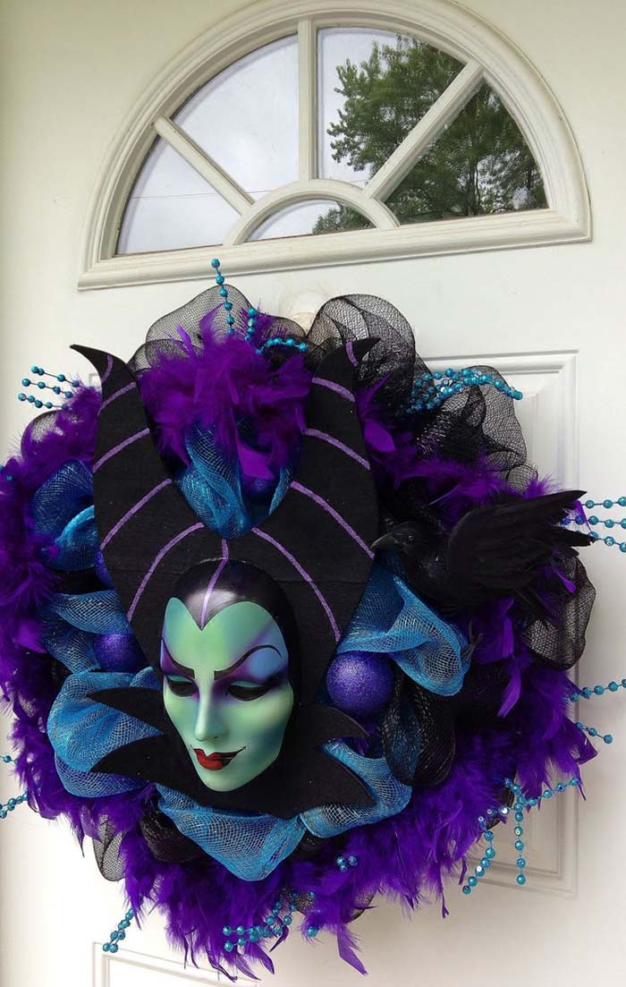 Maleficent-Inspired Wreath
