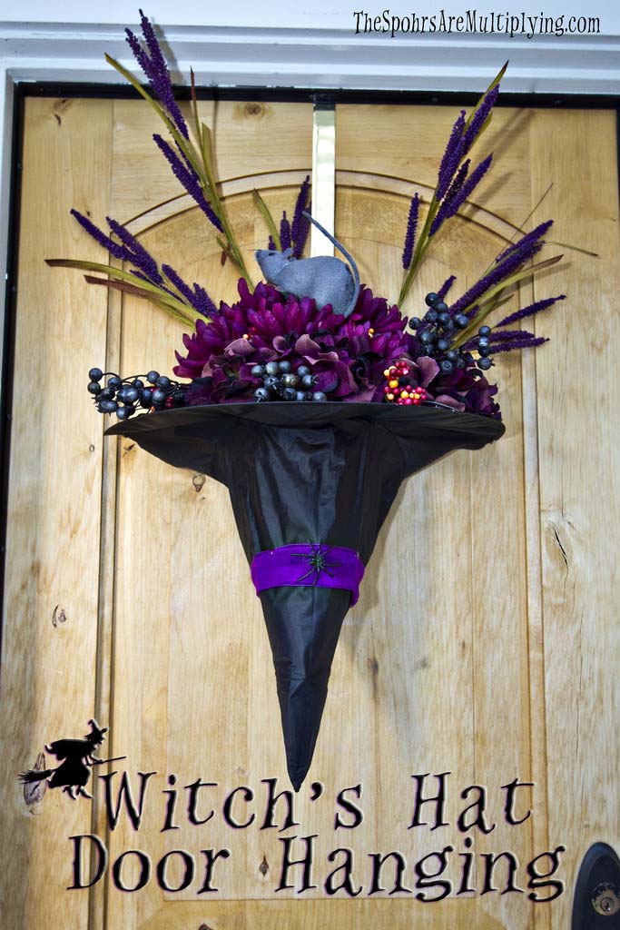 Witch’s Hat Full Of Flowers