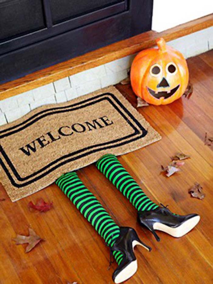 Witch's Legs Doormat