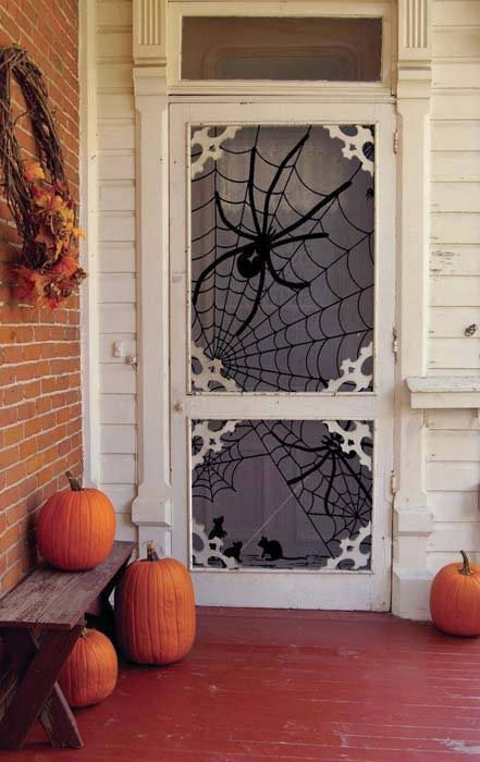 Spider Web Decal