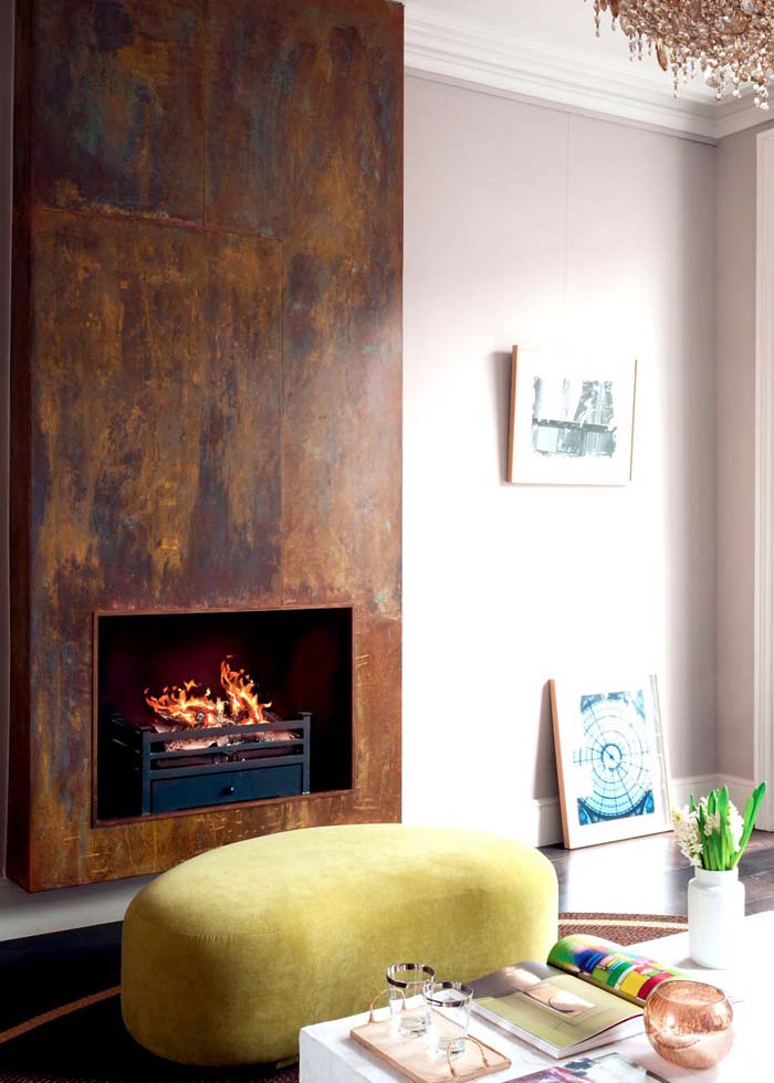 Metal Clad Fireplace