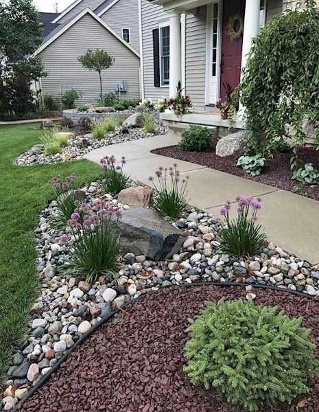 Rock Gardens Extend Traditional Garden Beds