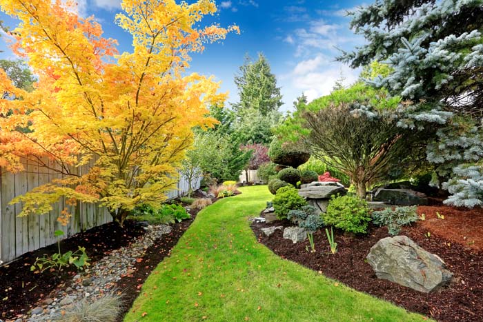 Include a Grass Pathway in  a Rock Garden