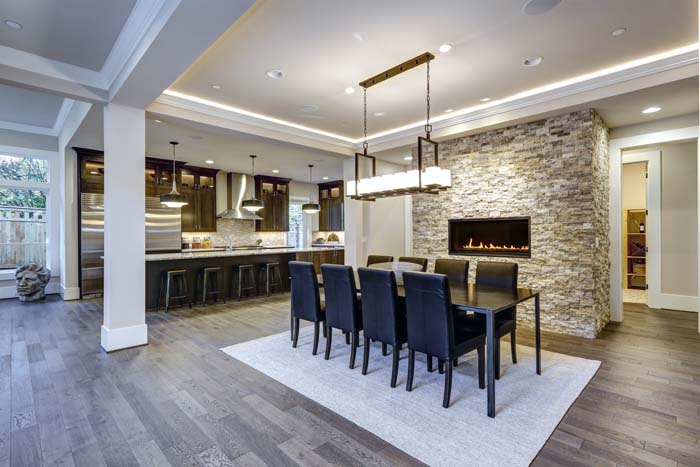 Stone Veneer Accent Wall