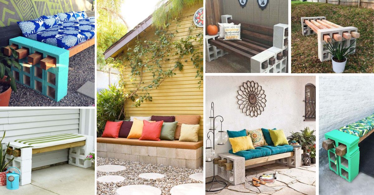 Cinder Block Bench Ideas