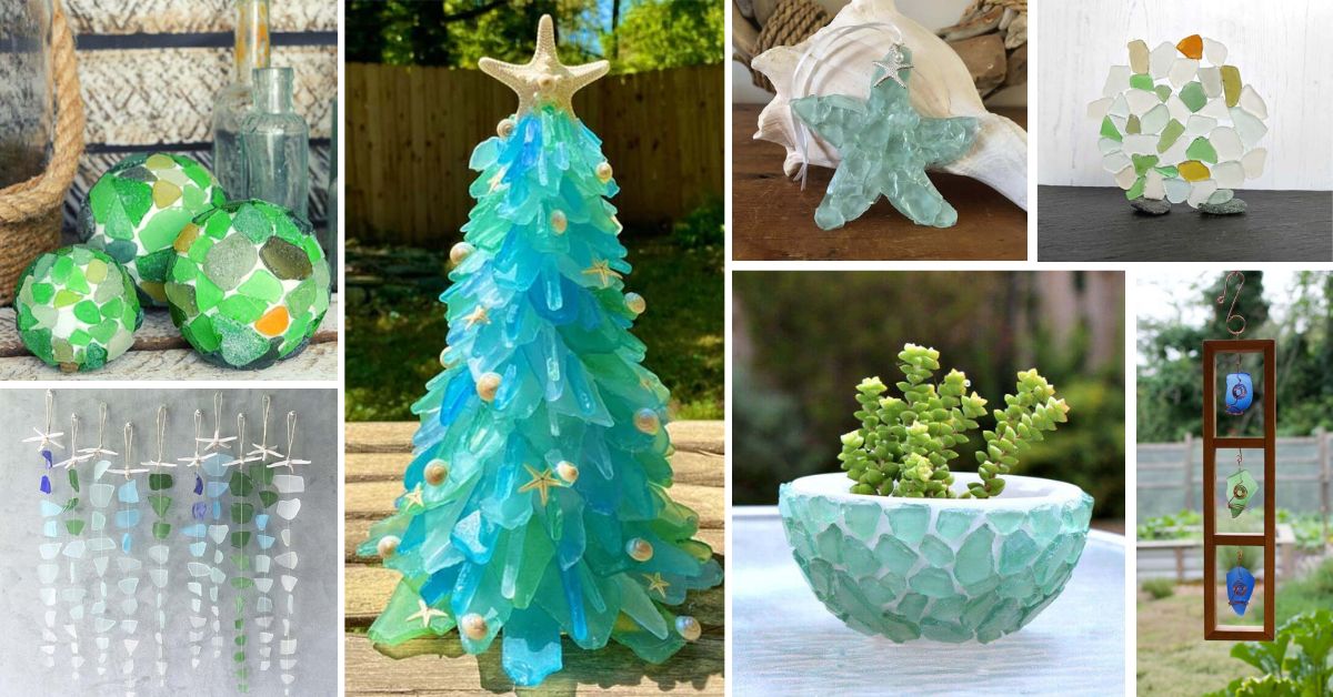 Easy Sea Glass Art Ideas Projects