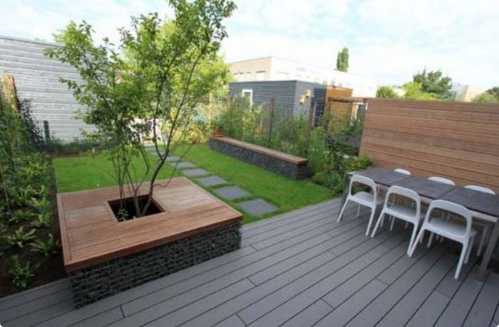 Bench From Natural Materials