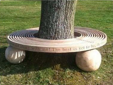 A Bench With Message