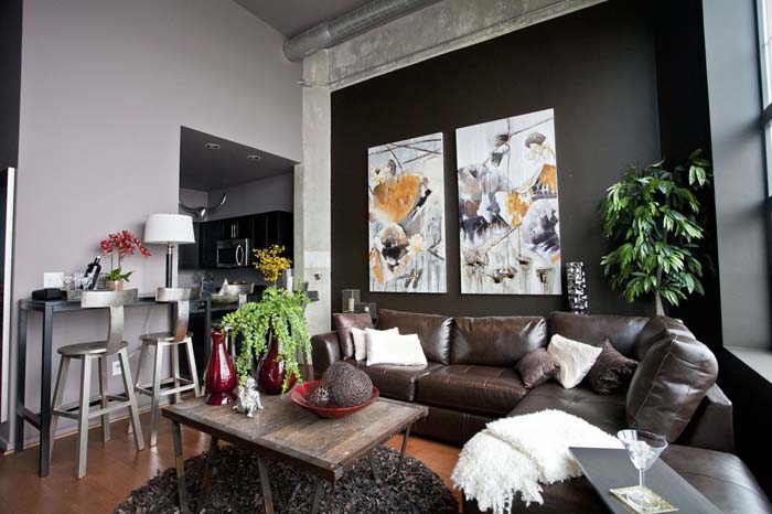 2. Black #decorhomeideas