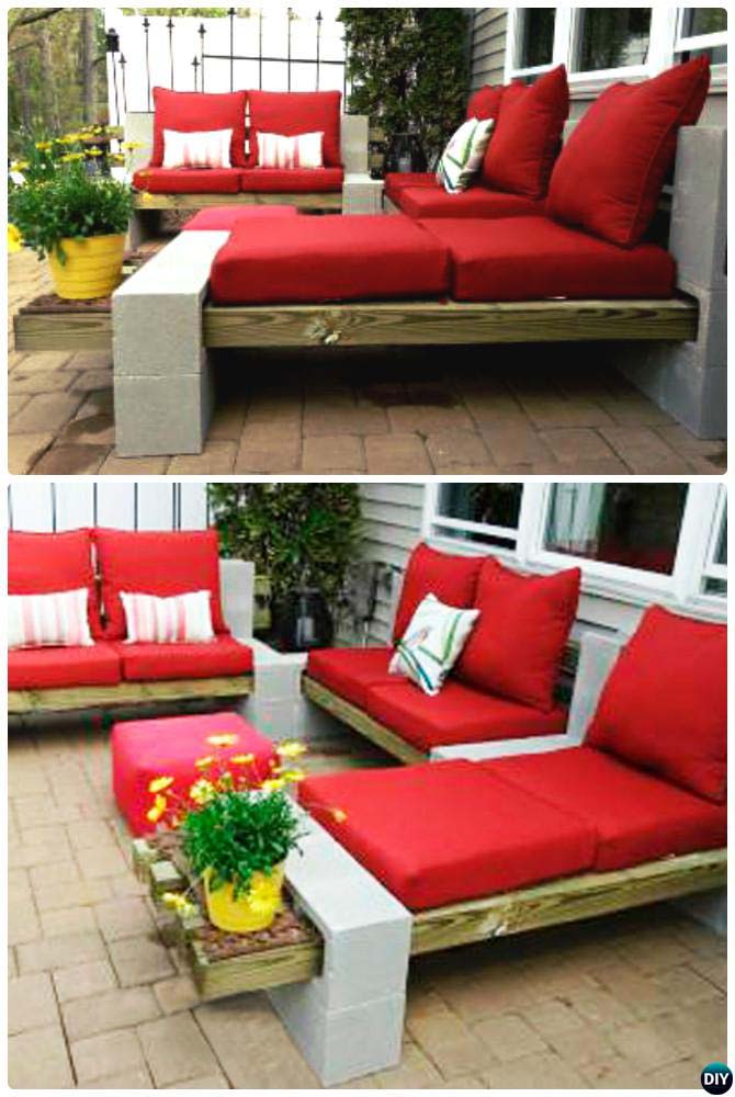 Cinder Block Furniture Ideas