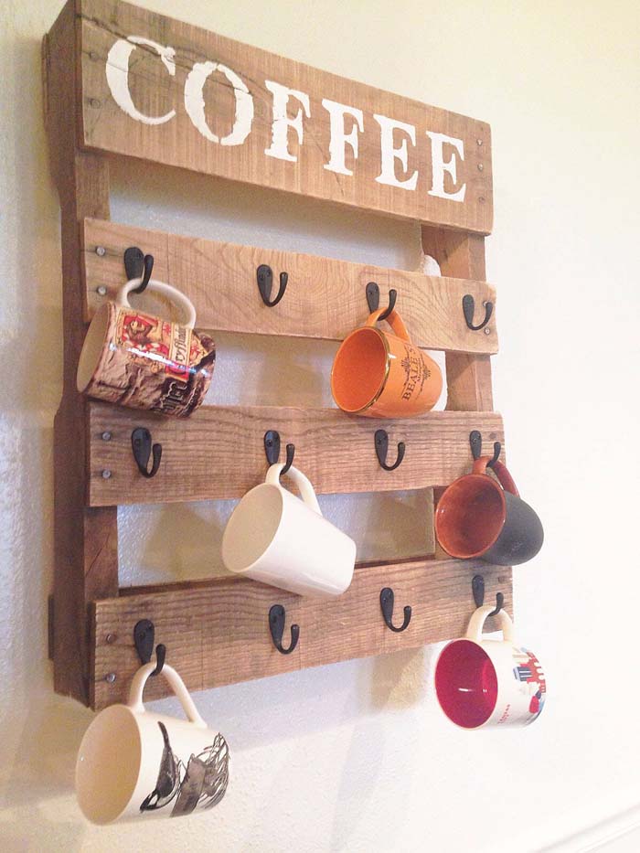 Small Pallet For Your Colorful Mugs