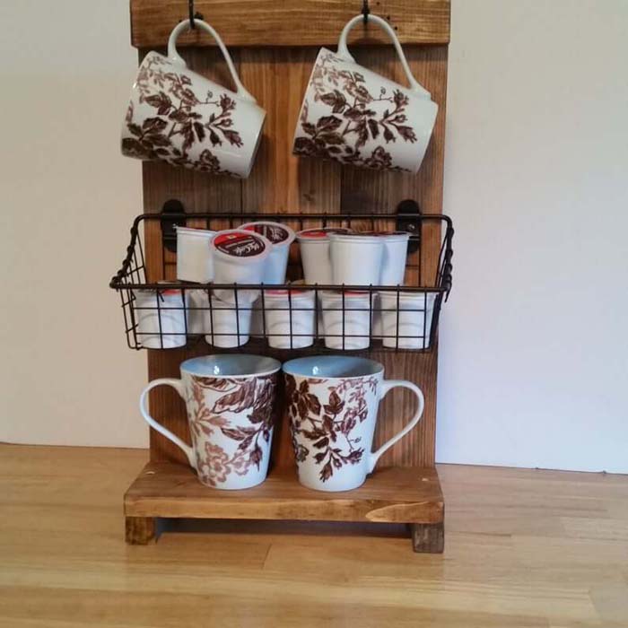 24 Creative Coffee Mug Storage Ideas (to make or buy) – Sustain My