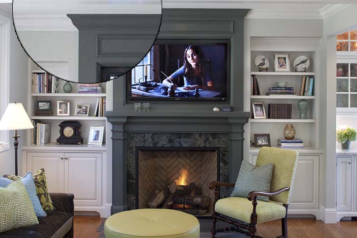 Add a Trim Finish to a Fireplace