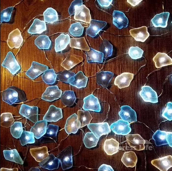 Sea Glass String Of Lights