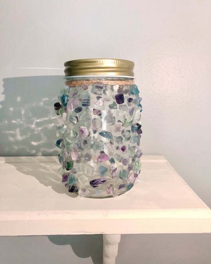 Sea Glass Luminary