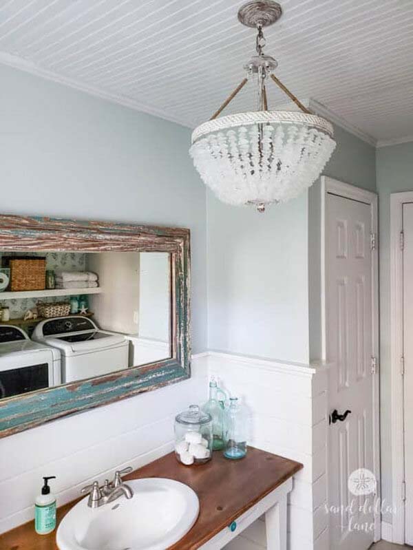 Sea Glass Chandelier