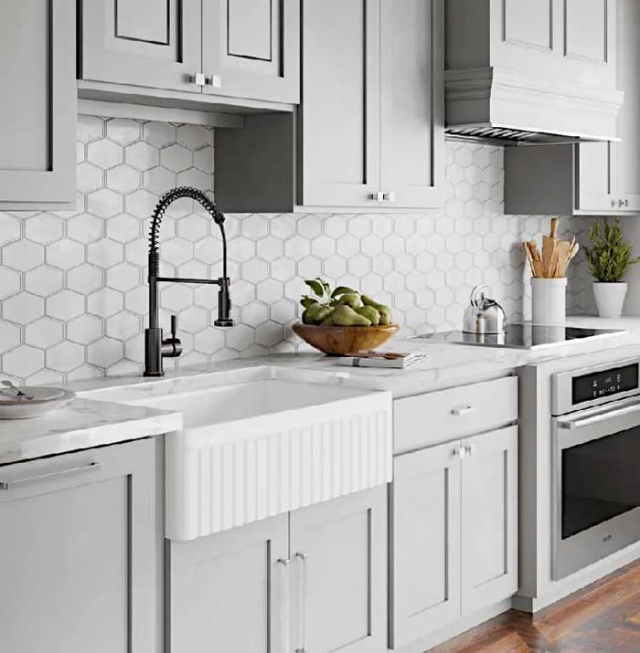 32 Best Farmhouse Kitchen Backsplash Ideas for 2023 | Decor Home Ideas