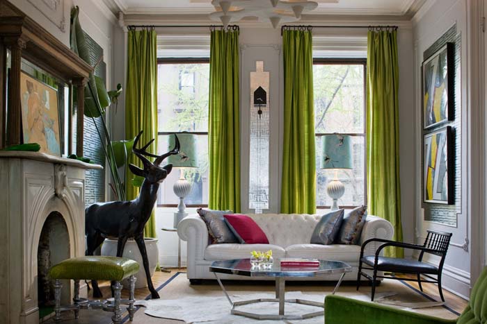 7. Green #decorhomeideas