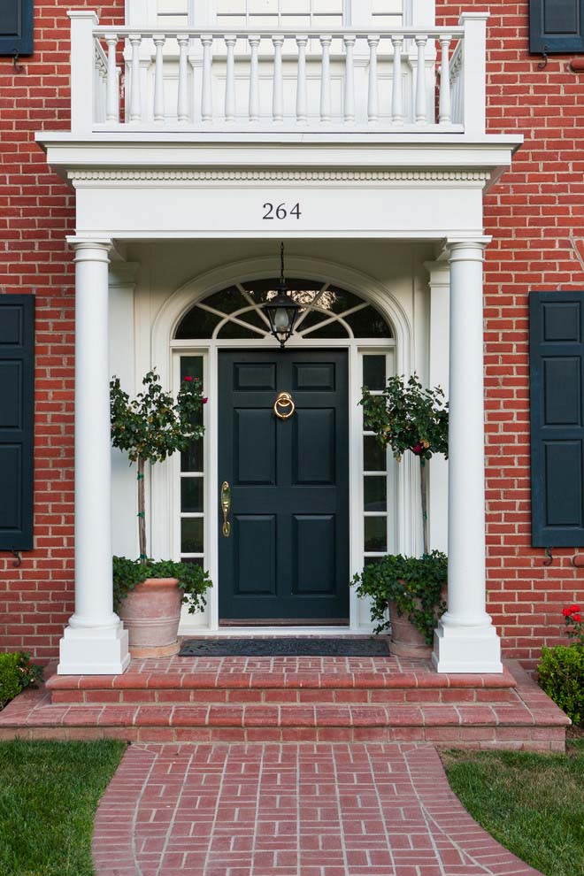 16 Best Front Door Colors For Brick Houses for 2023 | Decor Home Ideas