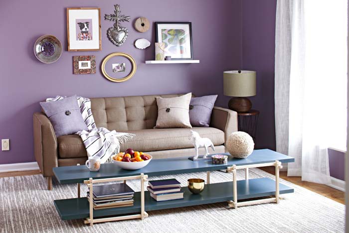 13. Purple #decorhomeideas