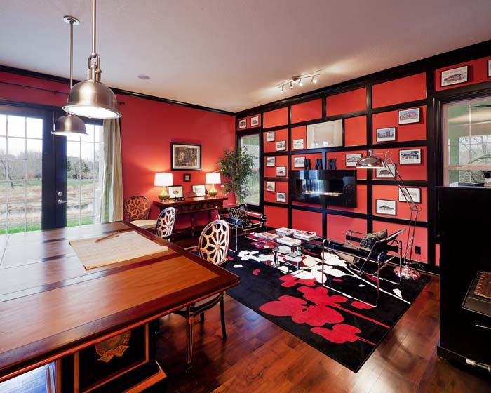 12. Red #decorhomeideas