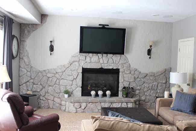 Update The Entire Fireplace Wall