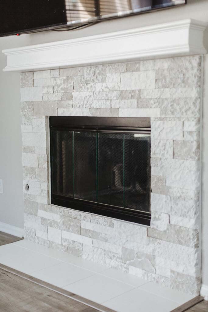 Airstone Upgrade Of Existing Fireplace