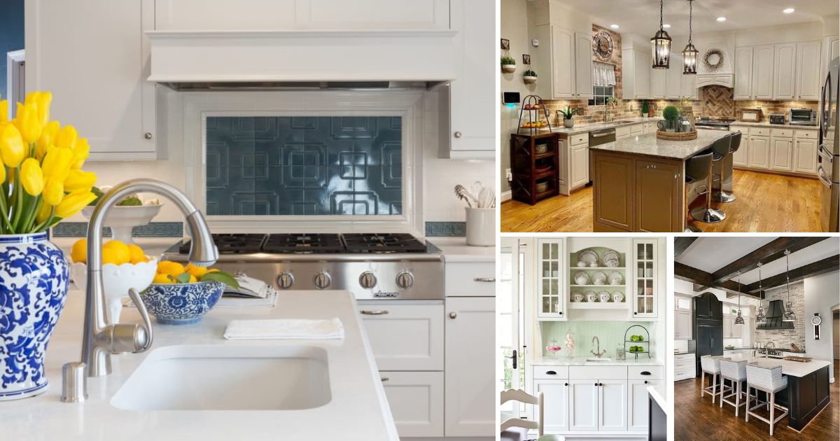 White Cabinet Kitchen Backsplash Ideas