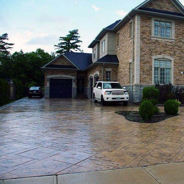 Natural Stone Matches the House
