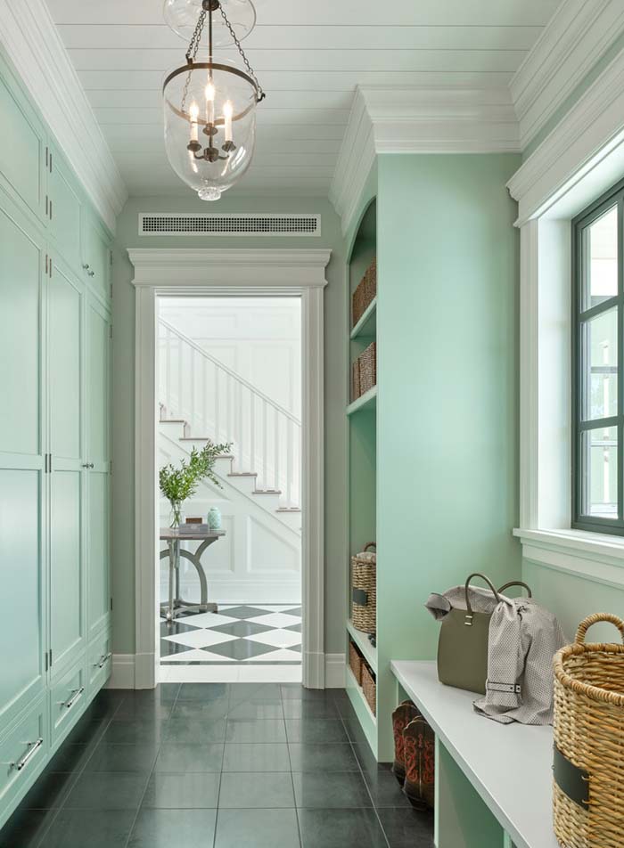 21. White and Mint Green #decorhomeideas