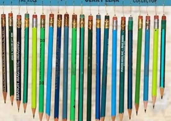 Colorful Pencils Turned Into Wind Chime
