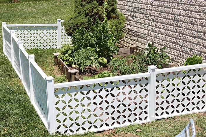 Dog-Proof Decorative Fence