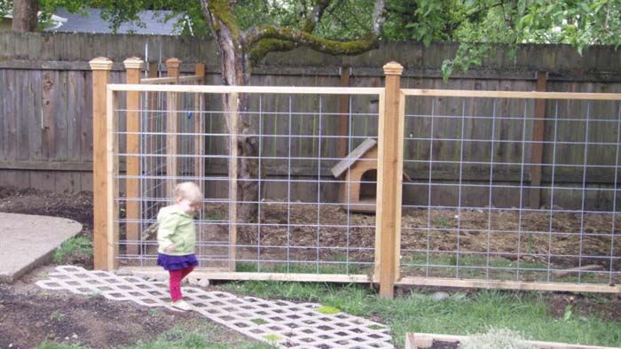 Cattle Wire Fencing Idea